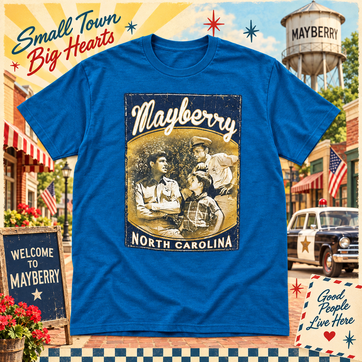 Mayberry Character Trio Tee