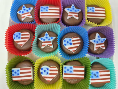 4th of July Oreos Box of 24 - Bear Creek Candy Kitchen