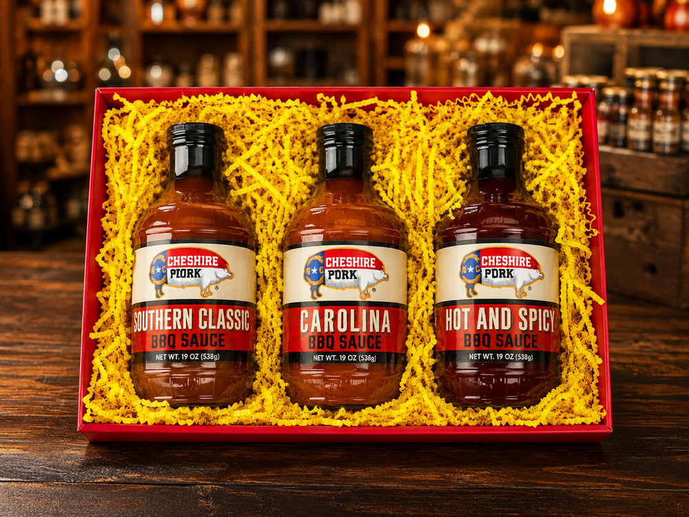 North Carolina BBQ Sauce Gift Basket