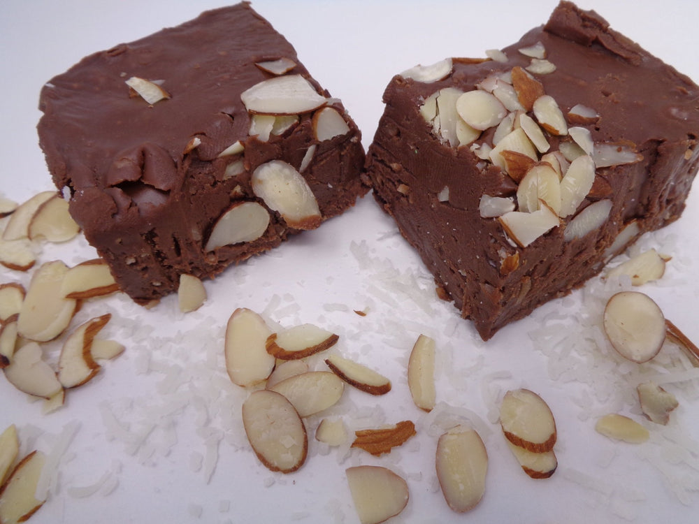 🥥Almond Joy Fudge 1, 2 or 3 pounds🍫 - Bear Creek Candy Kitchen