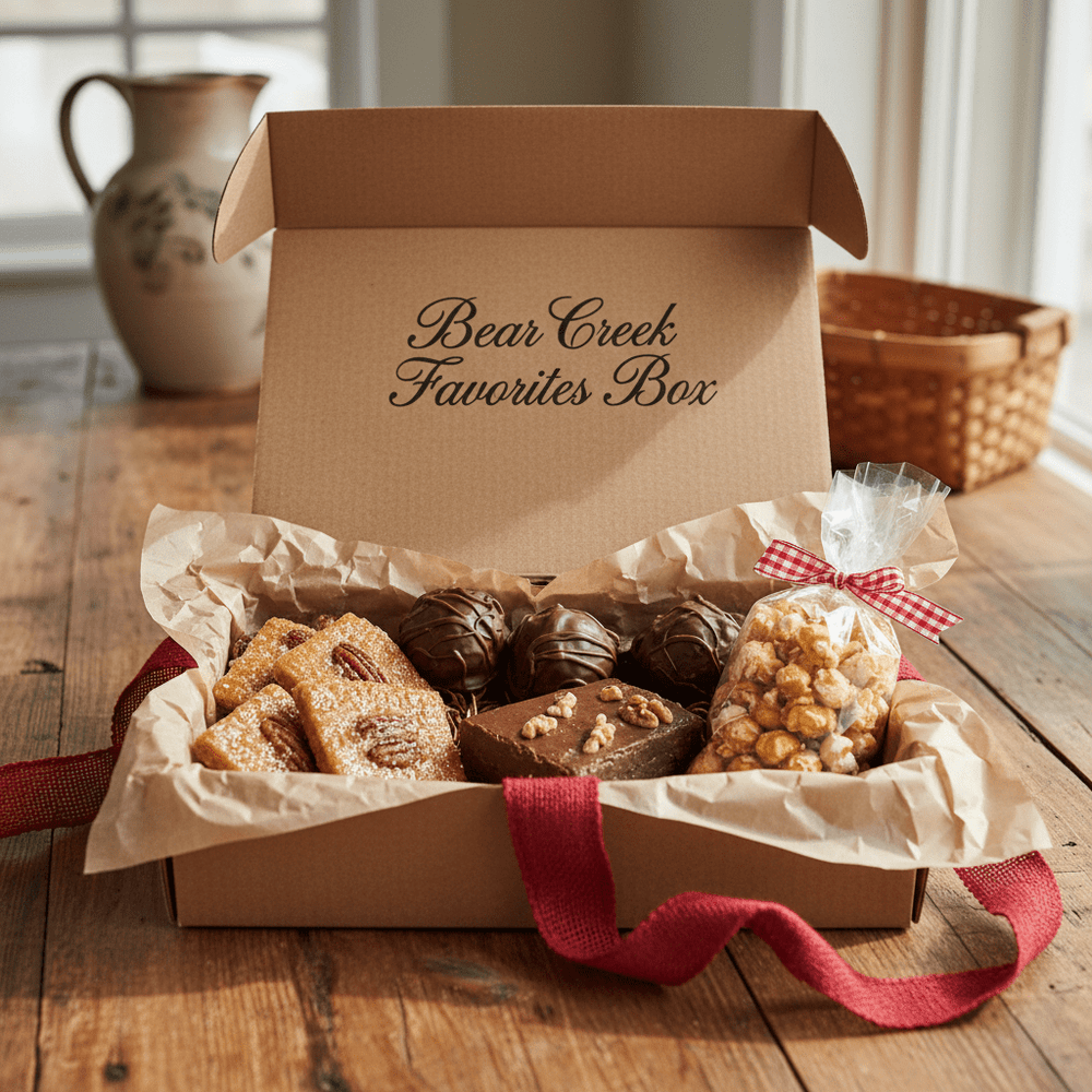 Bear Creek Favorites Box — Gift Bundle - Bear Creek Candy Kitchen