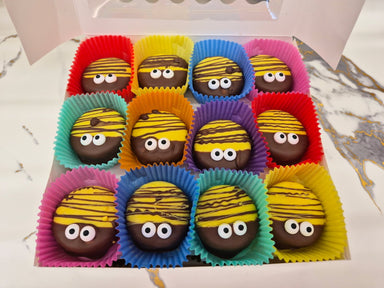 Bee Happy Oreo's Hand Decorated, box of 24 - Bear Creek Candy Kitchen