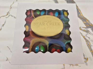 Christmas Light Hand Decorated Oreo's box of 24 - Bear Creek Candy Kitchen