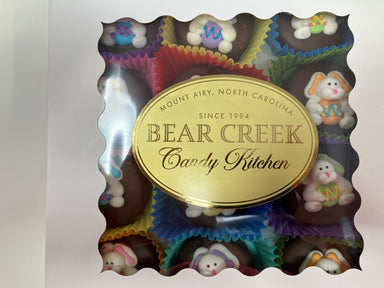 Easter Bunnies on Oreo's 24 per box - Bear Creek Candy Kitchen