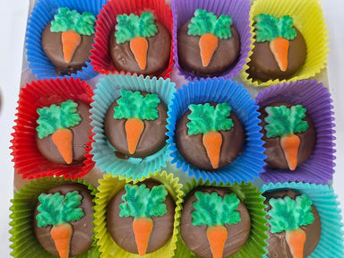 Easter Carrot Oreo's Box of 24 - Bear Creek Candy Kitchen