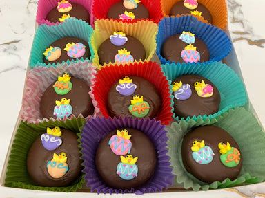 EASTER Chicks in Eggs Oreo's 24 per box - Bear Creek Candy Kitchen