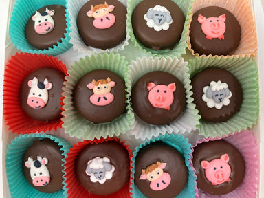 Farm Animals on Oreos 24 per box - Bear Creek Candy Kitchen
