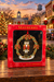 Nutcracker Mayberry ornament in its red gift box against a festive Mayberry-themed backdrop