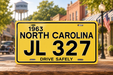 Mayberry Metal Sign - License Plate