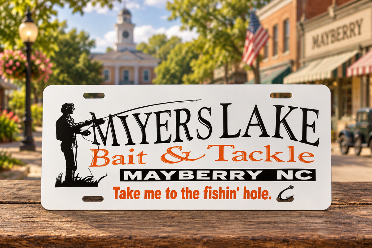 Mayberry Metal Sign - Myers Lake