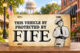 Mayberry Metal Sign - Protected by Fife