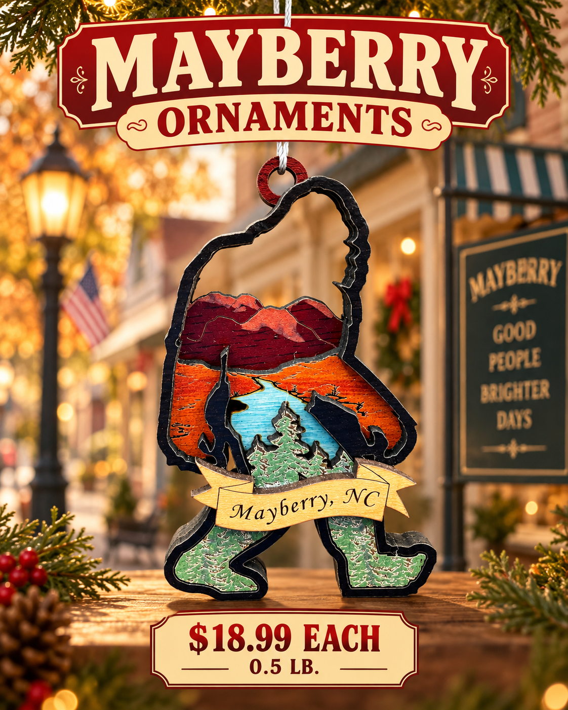 Mayberry souvenir ornament 02