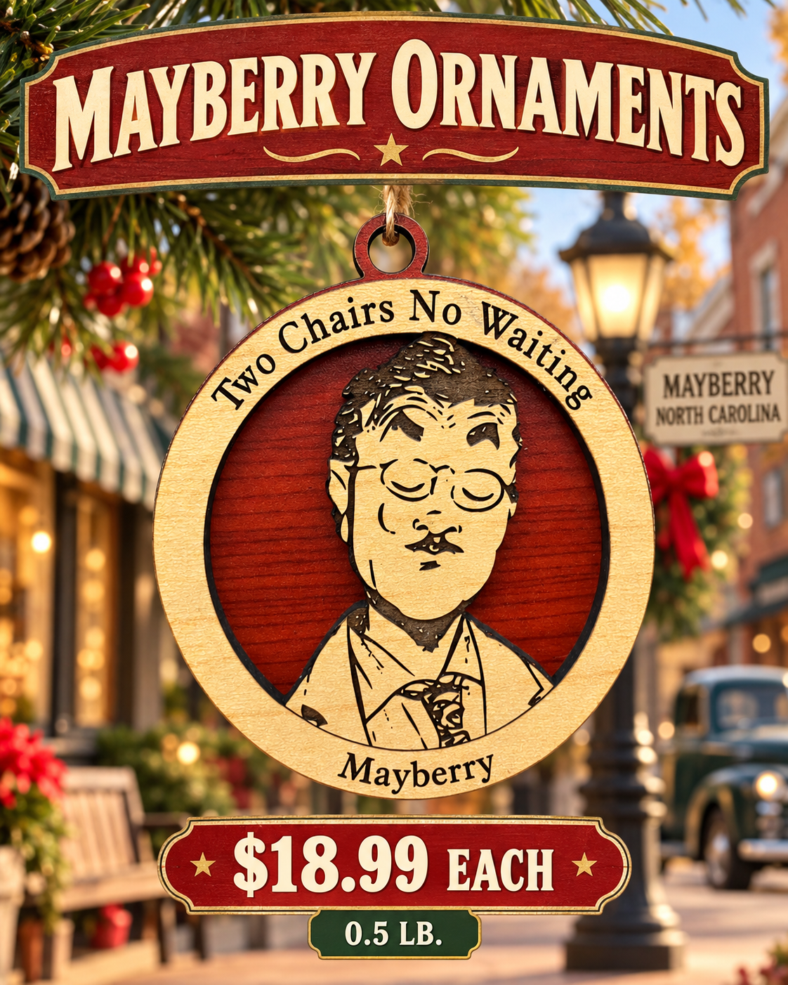 Mayberry souvenir ornament 03