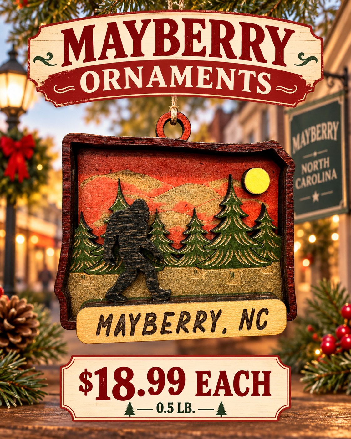 Mayberry souvenir ornament 04