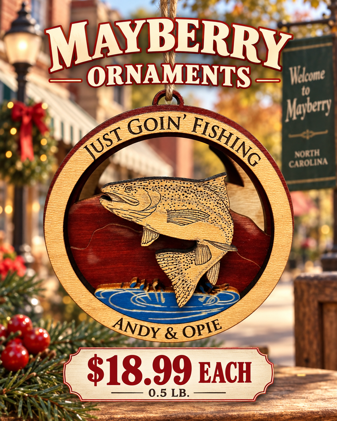 Mayberry souvenir ornament 12