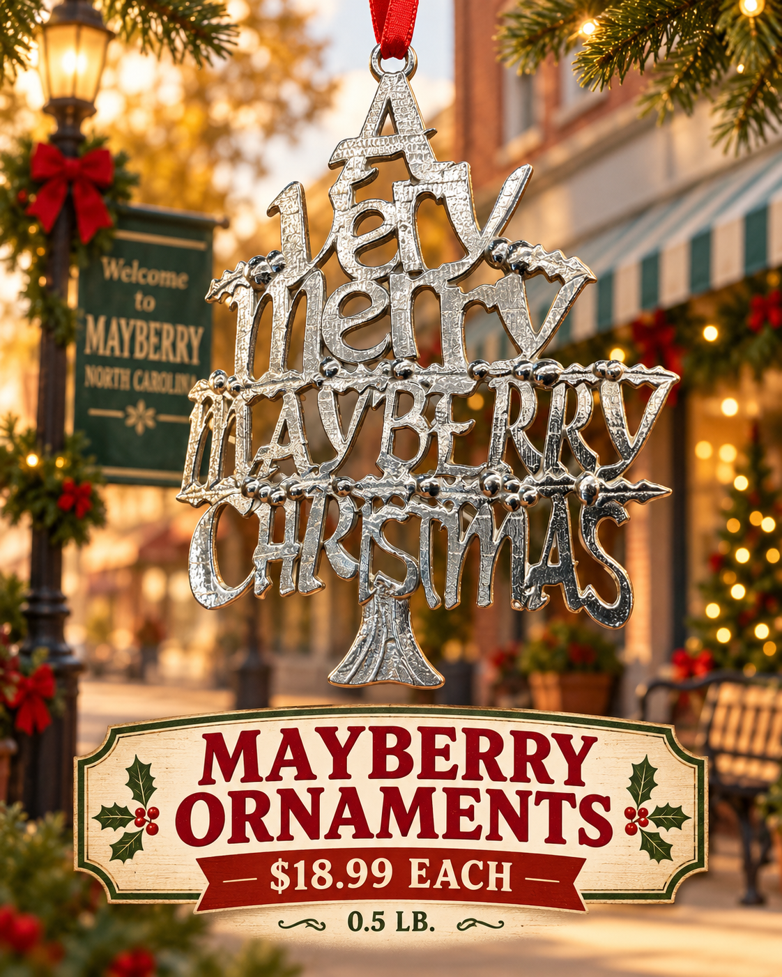 Mayberry souvenir ornament 18