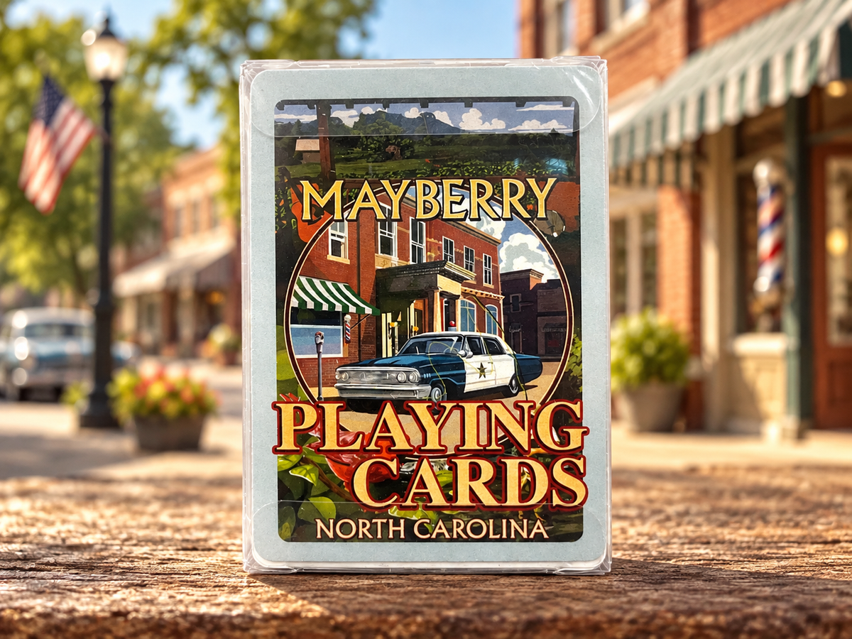Mayberry Playing Cards - Street Scene