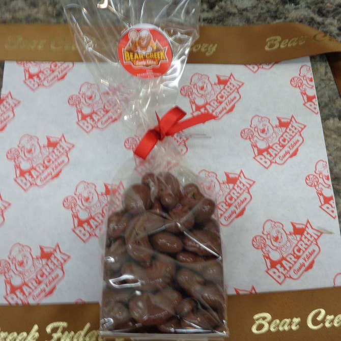 🥜Milk Chocolate Cashew Nuts🍫 1 LB Bags - Bear Creek Candy Kitchen