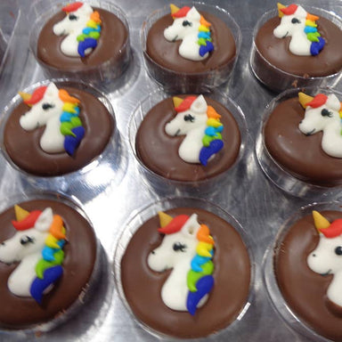 🍪Milk Chocolate Oreo “Rainbow Unicorn Head” 🦄 Box of 24 - Bear Creek Candy Kitchen