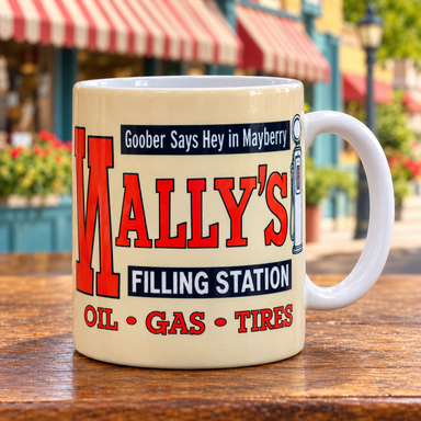 Wally's Filling Station Mug